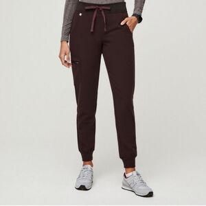 Figs Women's Jogger Pants in Dark Brown
